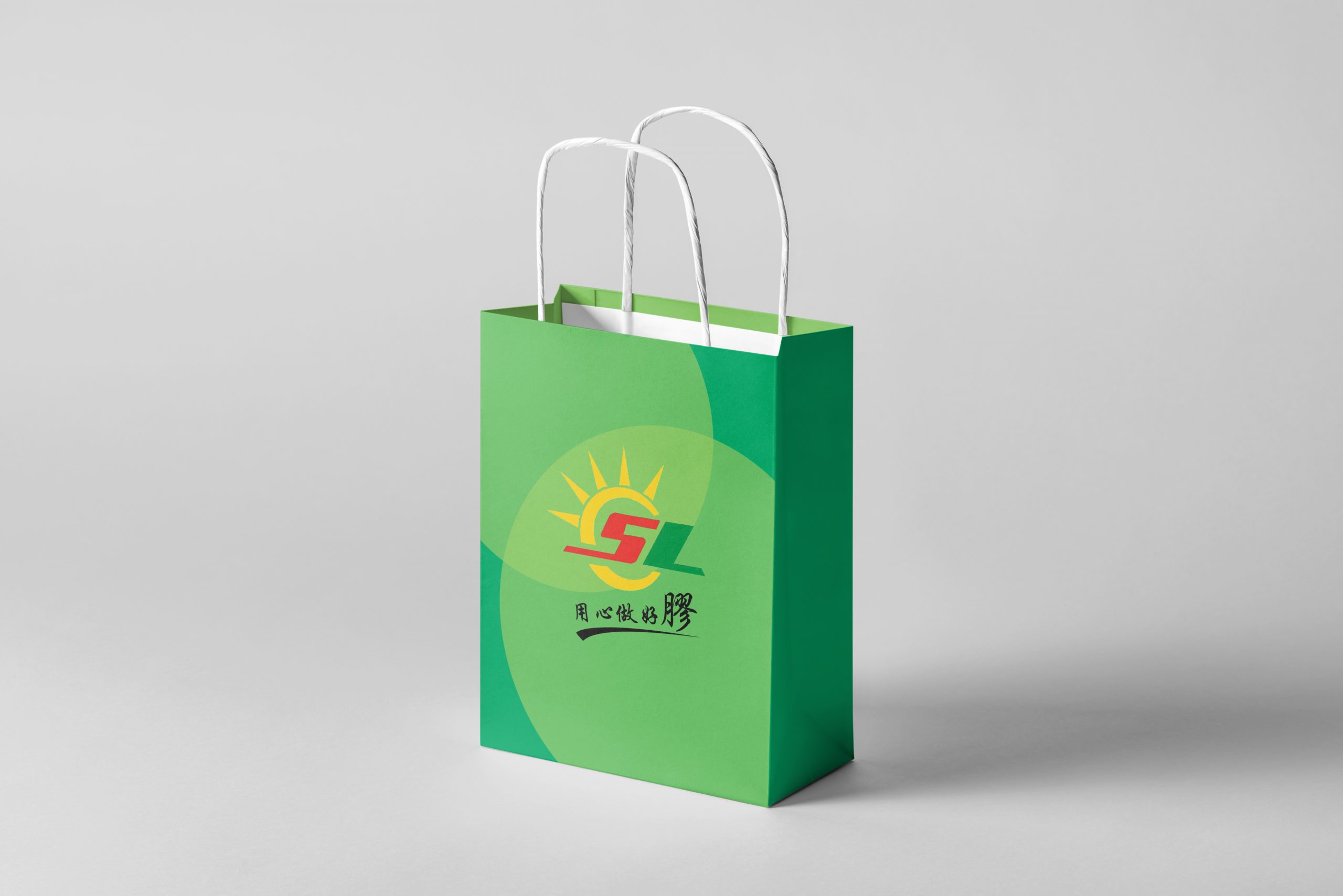 Hot melt adhesive solution for tote bags